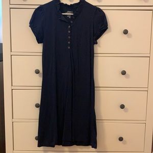 Old Navy Short Sleeve Navy Dress